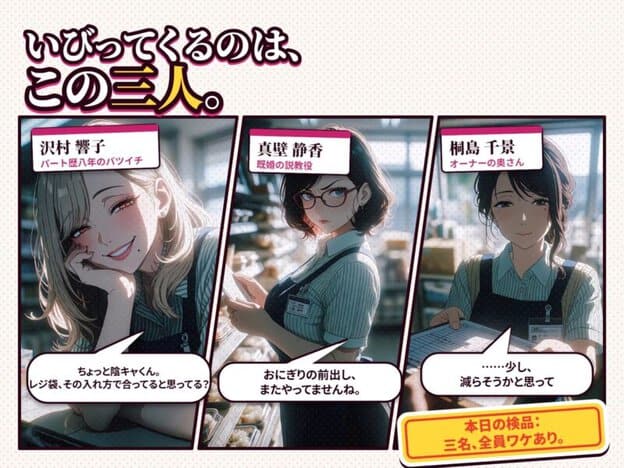 ワケあり人妻パート、夕方シフトで弱み握りました。｜無料サンプル開始｜1/6