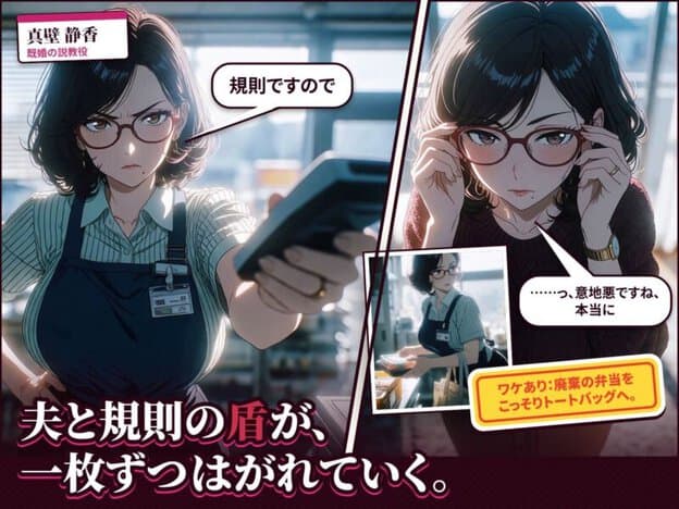 ワケあり人妻パート、夕方シフトで弱み握りました。｜無料サンプル4/6